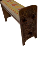 Swedish Mid-Century Modern Ash Small Bench or Stool, 1960s